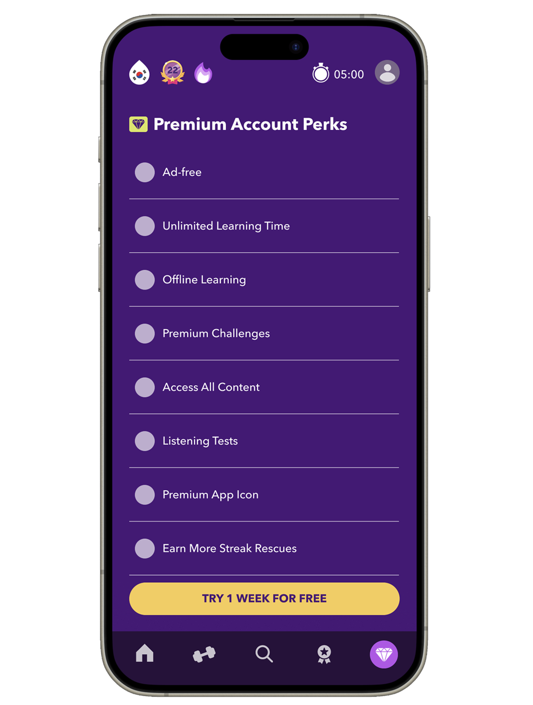 Proposed Update the the Premium Page that Free Users See